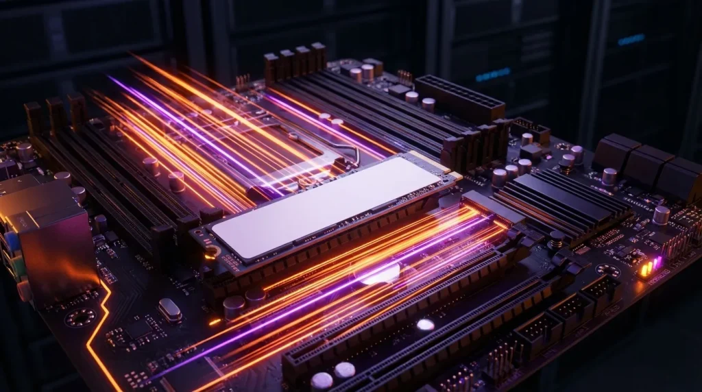High-speed NVMe SSD server infrastructure for white-label web hosting.