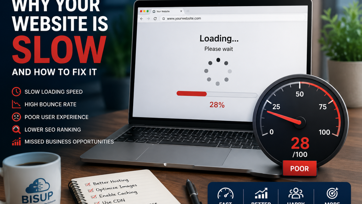 Why your website is slow and how to fix website loading speed issues