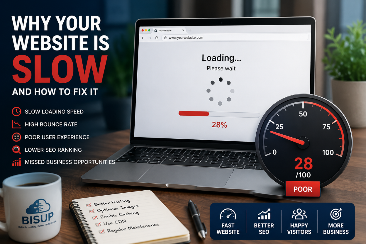 Why your website is slow and how to fix website loading speed issues