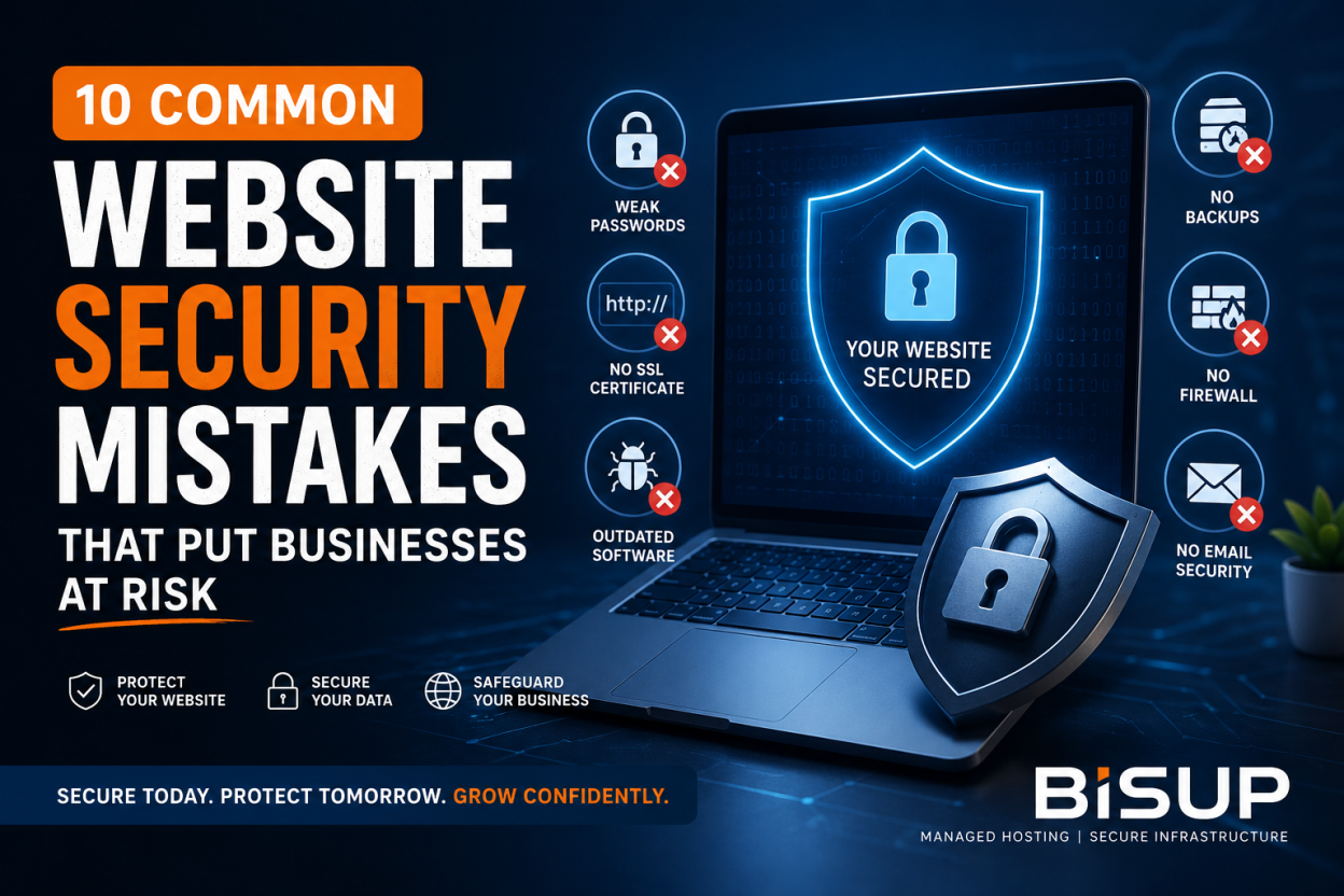 10 common wesite security mistake