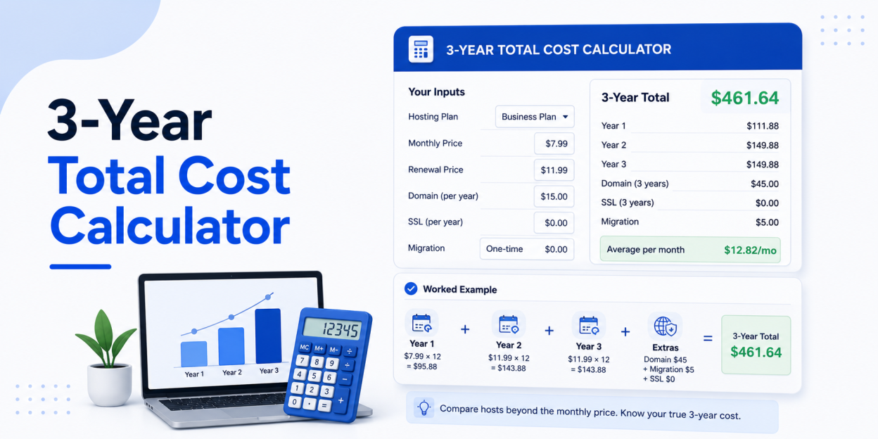 cost to run a website