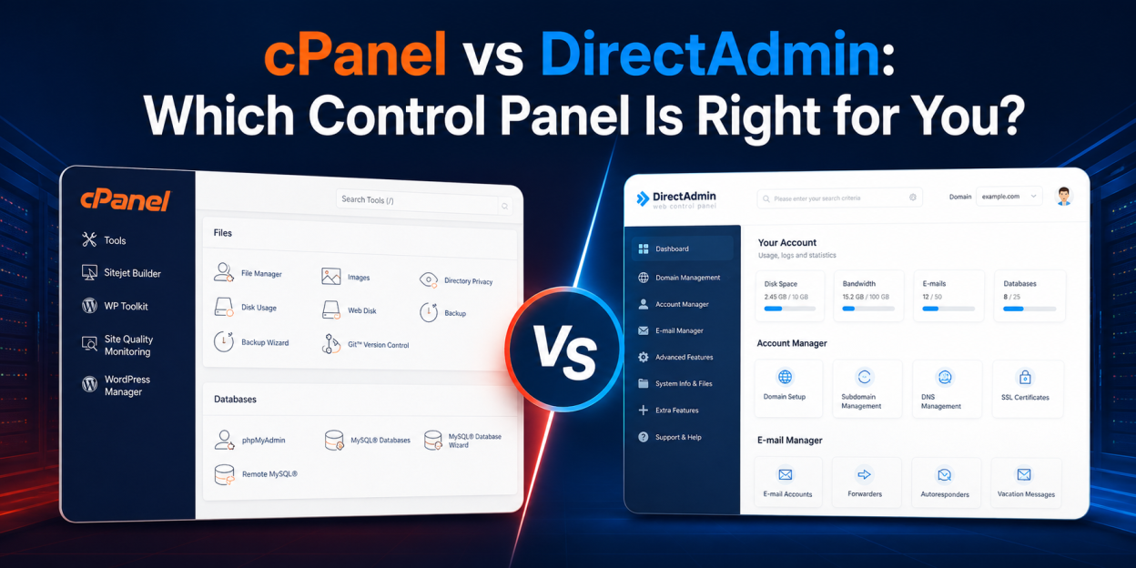 cPanel vs DirectAdmin