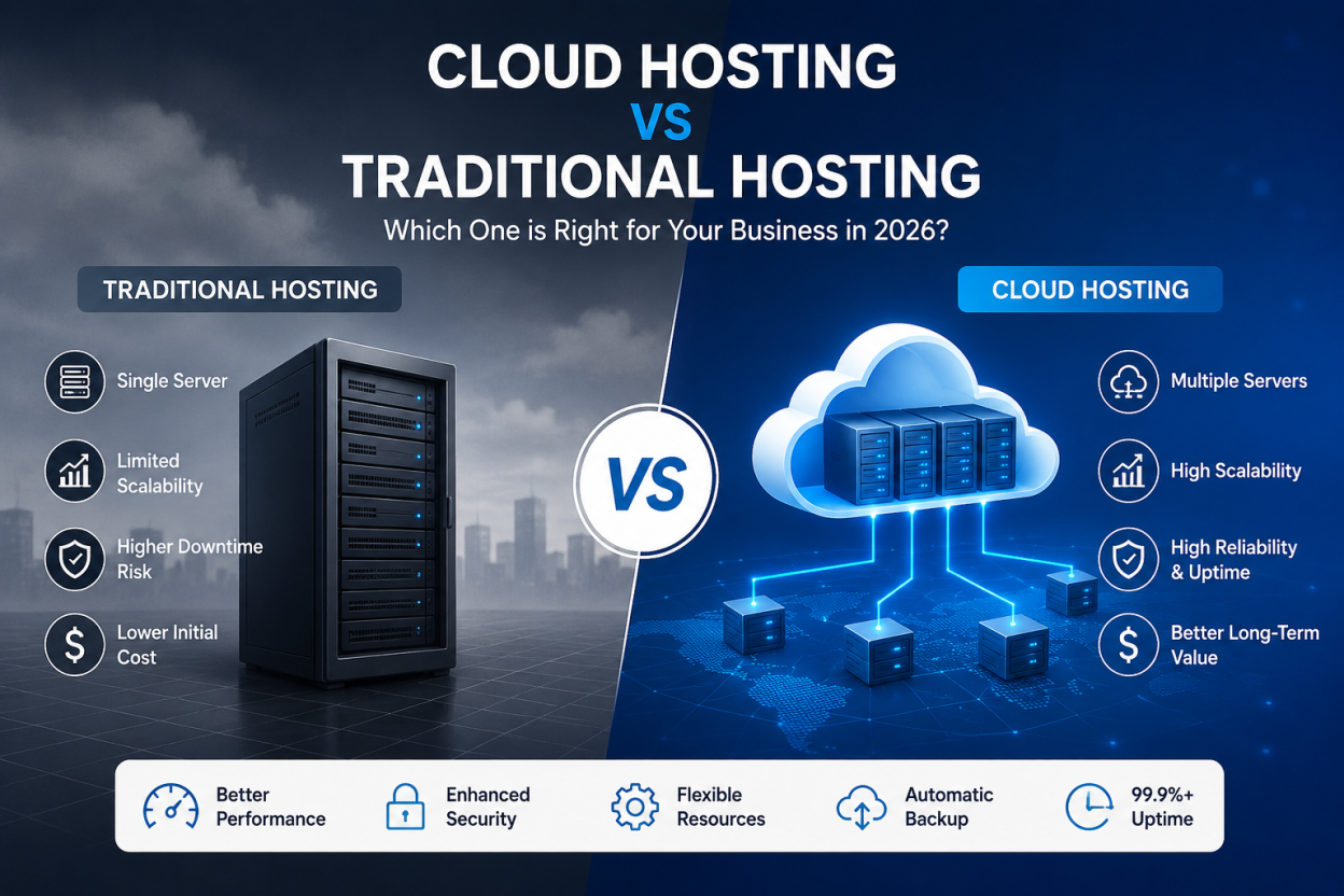 Cloud Hosting vs Traditional Hosting