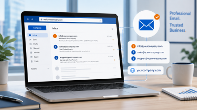 Professional business email setup with custom domain