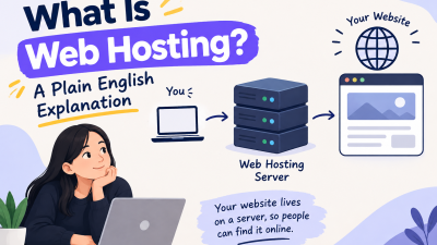 WordPress hosting requirements showing PHP, MySQL database, storage, SSL, server resources, and features WordPress websites do not necessarily need